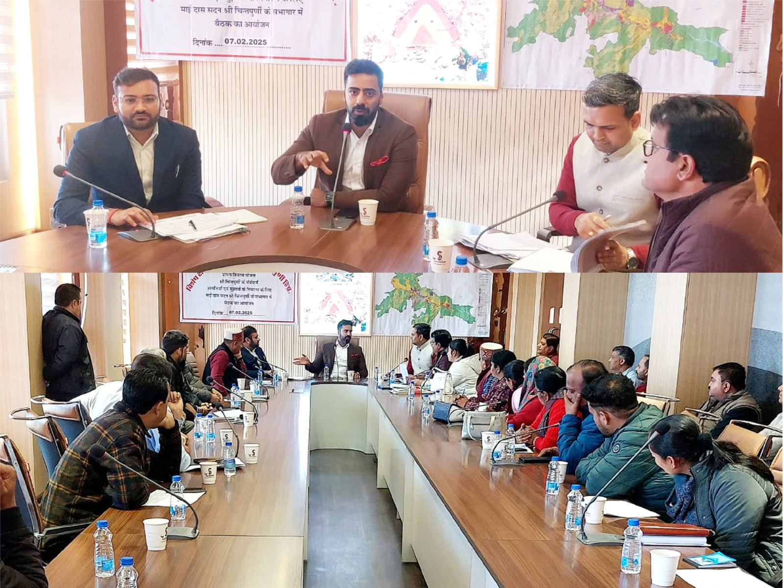 Meeting held to hear objections and suggestions related to the development plan of Shri Chintpurni Special Area